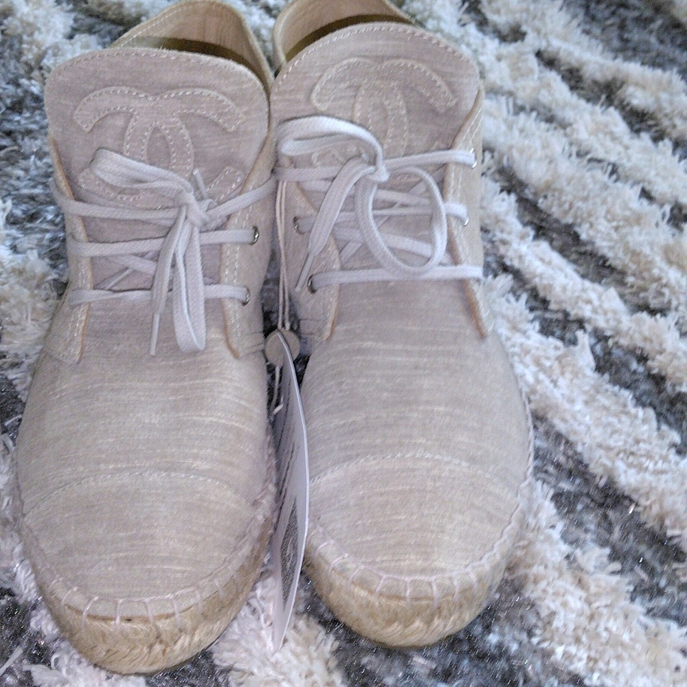 Authentic Chanel Espadrilles